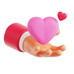 Giving Love 3D Icon