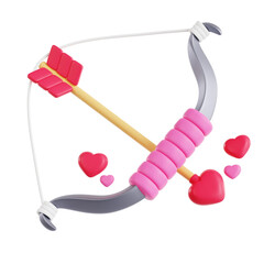 Love Arrow 3D Icon