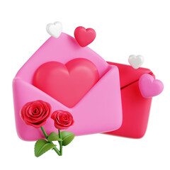 Love Letter 3D Icon