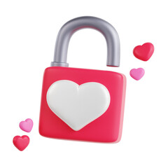 Love Lock 3D Icon