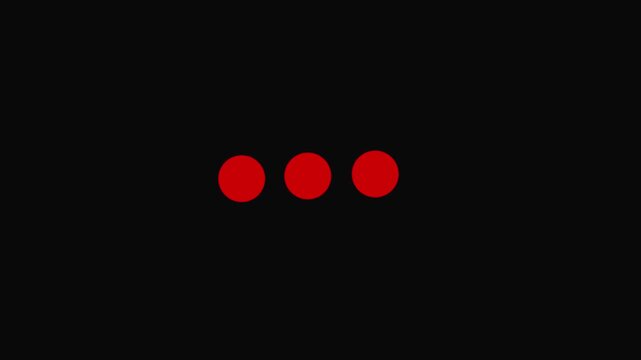 Creative circles sizing loading animation for social media, apps, websites.Futuristic unique loading starting boot motion graphic for computers, cyberspac