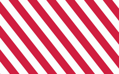 Bold red and white diagonal stripes pattern graphic design silhouette