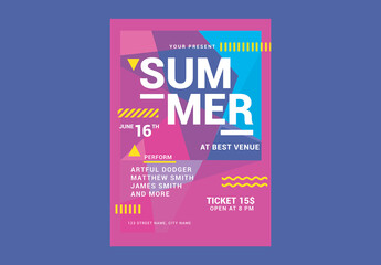 Summer Party Flyer