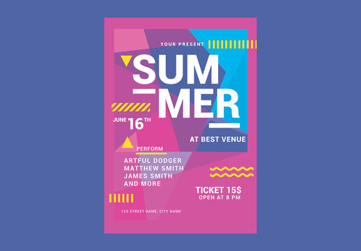 Summer Party Flyer