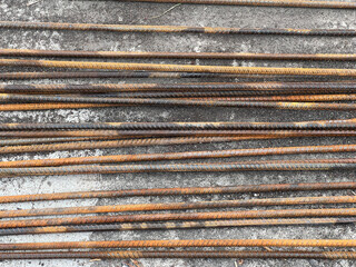 rusty metal bar background, industrial