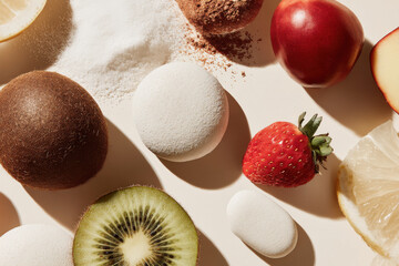 create photorealistic ultraminimalist image suitable for modern website homepage showcasing simplified textures