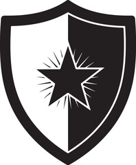 Shield with Star Symbolism A Design Rooted in Heritage and Valor Reflecting Strength and Security in an Emblem
