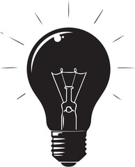 A classic symbol of brilliance An illustration of a lightbulb showcasing creativity inspiration and intellectual ideas