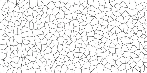 Obraz premium Abstract black and white cellular pattern vector illustration ideal for backgrounds and design elements representing structures and biology