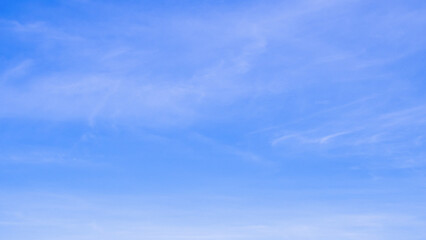 beautiful blue sky with clouds background