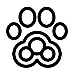 Animal Line Icon, Wildlife Category