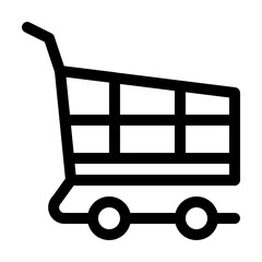 E-commerce Line Icon, Online Store Category