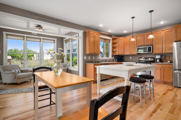 Bright and Modern Kitchen with Clean, Minimal Design