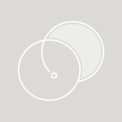 Abstract circle business logo element vector