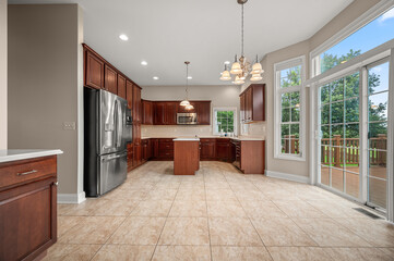 Bright and Modern Kitchen with Clean, Minimal Design