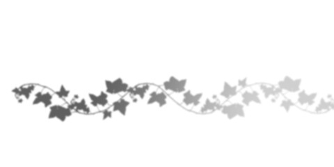 Stylish grayscale illustration of a wavy floral pattern, ideal for backgrounds, banners, or decorative elements.  Elegant and modern design.