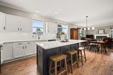 Bright and Modern Kitchen with Clean, Minimal Design