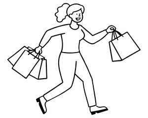 Hijab-Wearing Woman Icon &ndash; Flat Style Avatar. Muslim Female Character. Traditional Asian Hijab Vector Illustration