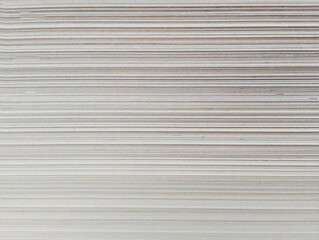 Close up photo of paper board sheets stack texture