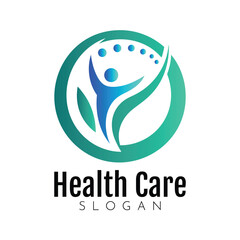healthcare, healthy logo