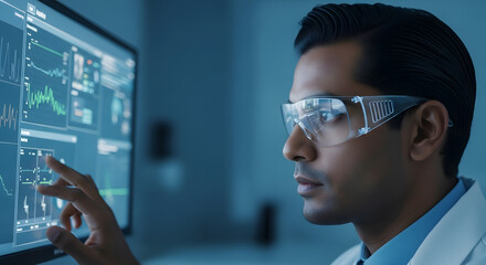 Scientist Analyzing Data on Computer Screen 3.