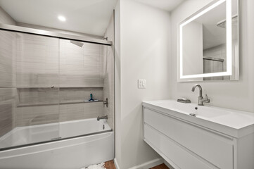 modern bathroom interior