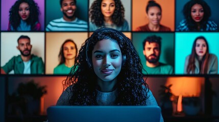 Fostering connection through online group therapy.