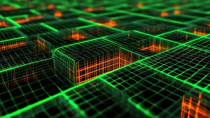 Abstract grid network design
