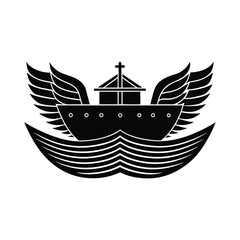 Ark with Angel Wing Inspired Sails