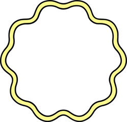 vector frame for text