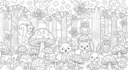 coloring page for kids