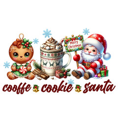 Christmas Cat Sublimation