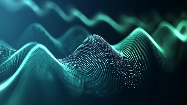 Abstract digital wave patterns (16)
