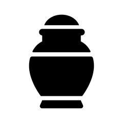 cremation urn icon 