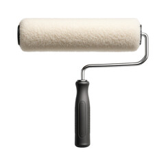 Fototapeta premium Synthetic blend paint roller with a lightweight aluminum frame for covering wide areas in commercial buildings.