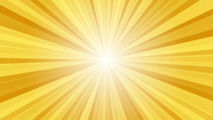 orange sun rays background design template