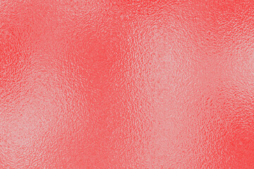 Coral Pink color frosted Glass texture background 
