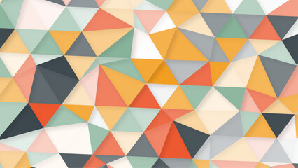 Geometric triangle abstract background illustration.  