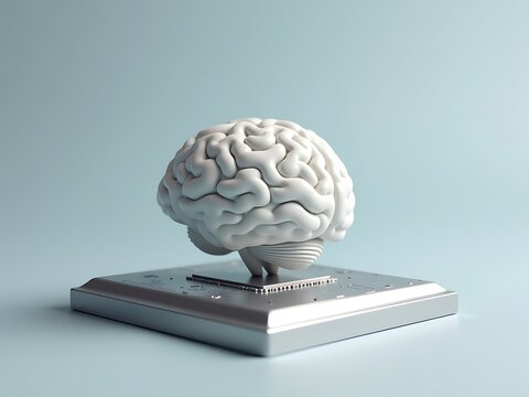 Artificial intelligence ai brain concept machine learning neural network - Powered by Adobe
