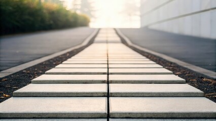 Pathway of blocks labeled with funding stages &mdash; startup to IPO concept
