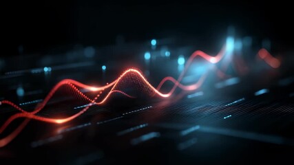 Digital Tech Flow Displays Smart Data Insights