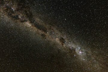 The Milky Way Galaxy on a cold Winter's night