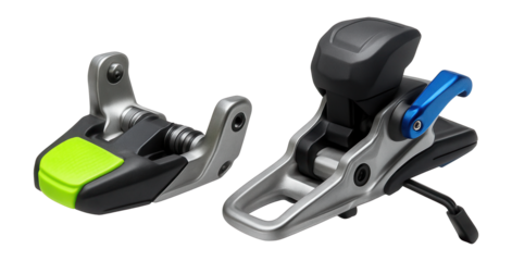 Magnesium ski bindings with corrosion-resistant finish for wet conditions