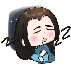 Cute Thai cartoon illustration