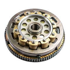 brake disc isolated on white background