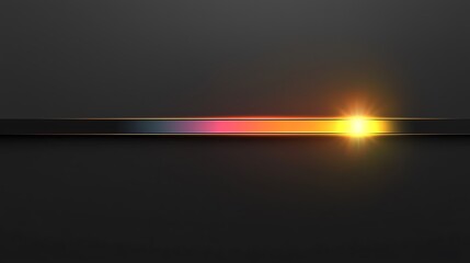 Abstract colorful horizontal bar design