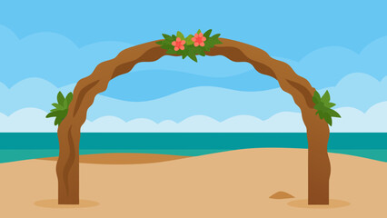 palm tree on the beach