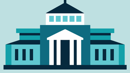 vector illustration of a building