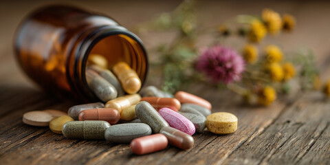 Herbal Erg&auml;nzungsmittel auf Pflanzlicher Basis. Gut vertr&auml;gliche Tabletten. Nat&uuml;rliche Rohstoffe. Gesundheit, Ern&auml;hrung