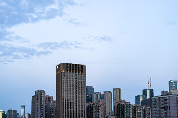 Fototapeta premium new york city skyscrapers